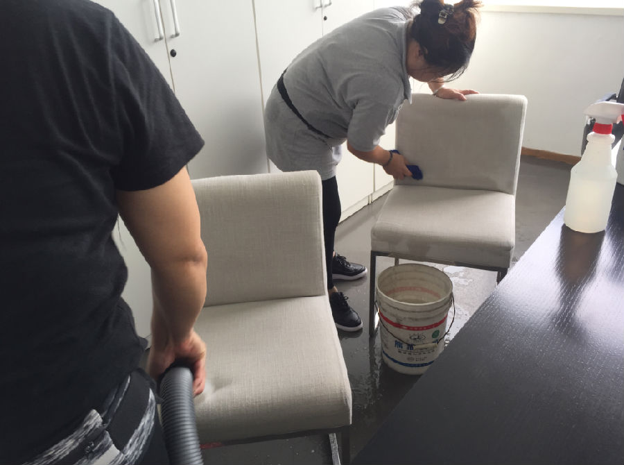 同心县沙发清洗案例